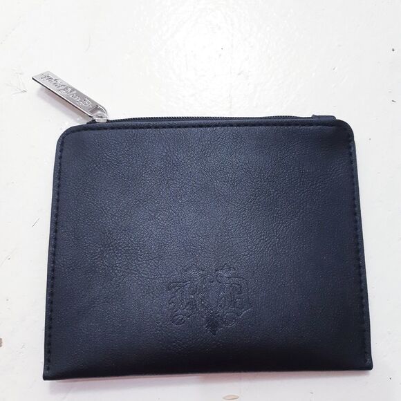 NEW KVD Discontinued Kat Von D Embossed Vegan Leather Coin Purse - Picture 1 of 7